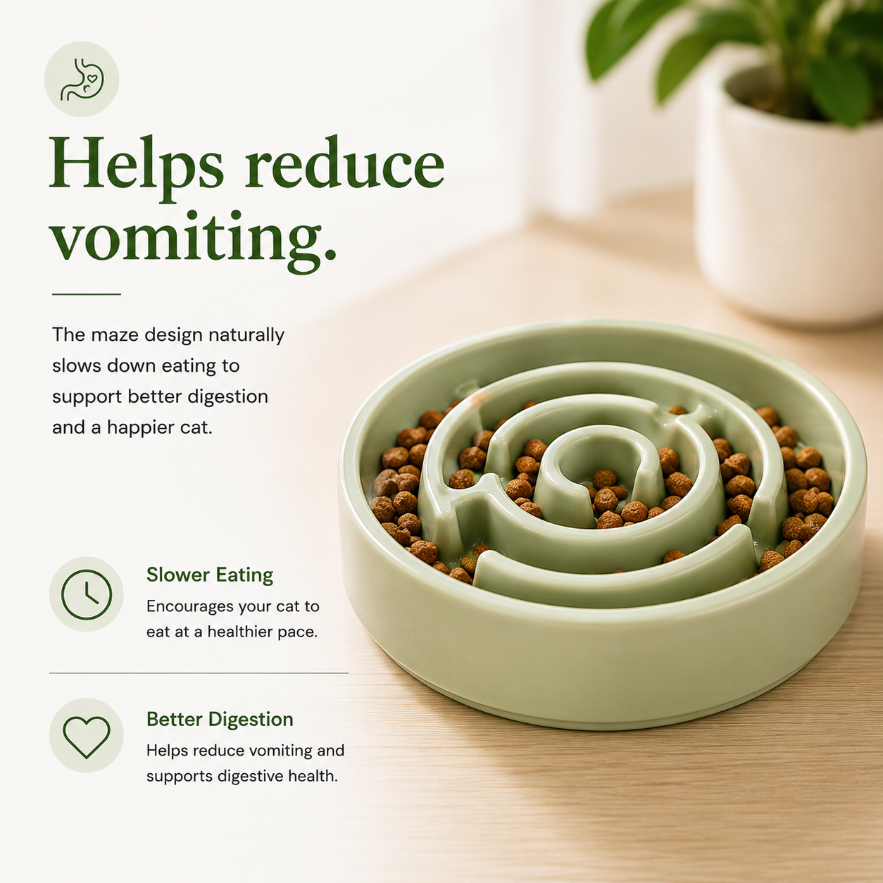 Hearth Bowl Ceramic Gentle Feeder